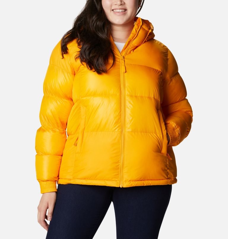Women\'s Columbia Pike Lake II Insulated Jackets Yellow | Plus Size CA-E8543